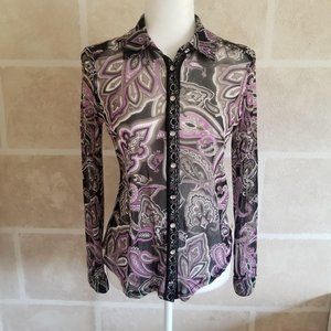 International Concepts Petite Women's Button Down